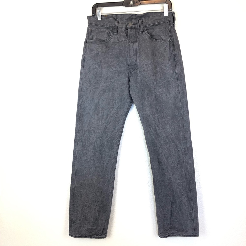 LEVI’S 501 Original Fit Button Fly Grey Jeans Straight Leg size 32X32